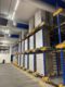 Kühllager 1.600m² zu vermieten - Regal mit UPC-Shuttle